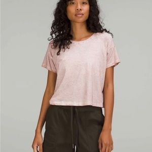 Lululemon Cates shirt - summit wash Smokey topaz - size 6